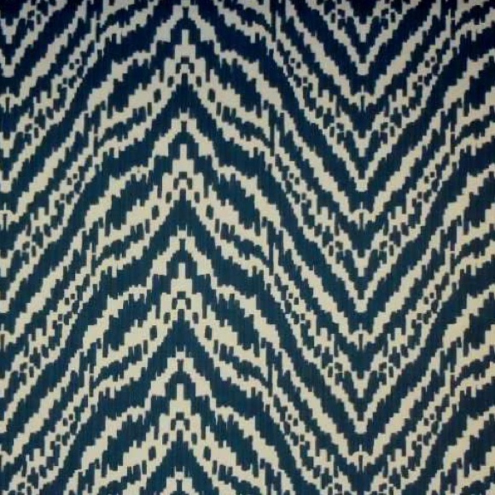 Lady Mendl BK color Indigo Fabric